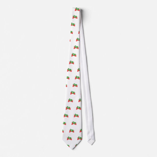 Sweet Strawberries Neck Tie (Front)