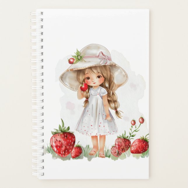 Sweet Strawberry Art Planner (Front)