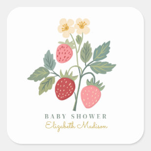 Sweet Strawberry Stickers 45pcs/Box – Logan's Look Lore