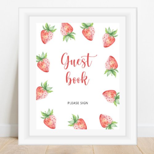 Sweet strawberry  Guest book