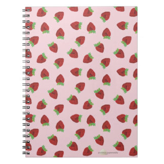 Sweet Strawberry Notebook