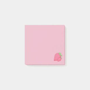Sweet Strawberry Post-it Notes