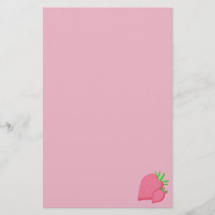 Sweet Strawberry Stationery
