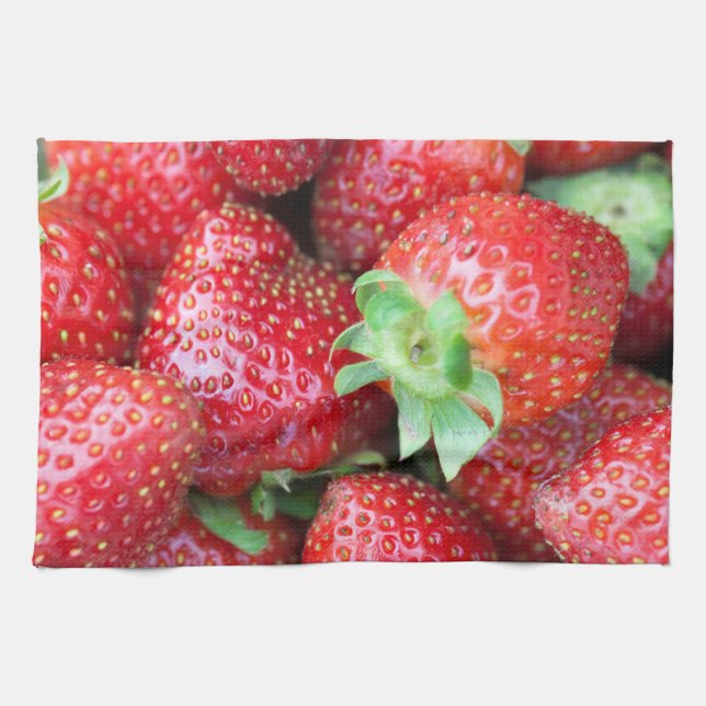 Sweet Strawberry Towel (Horizontal)