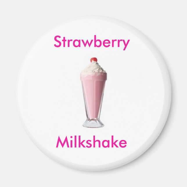 Sweet Strawberry Treat Magnet (Front)