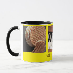 Sweet Stroopwafel Piano Mug — Gift for Mom