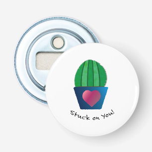 Sweet Stuck On You Cactus Bottle Opener