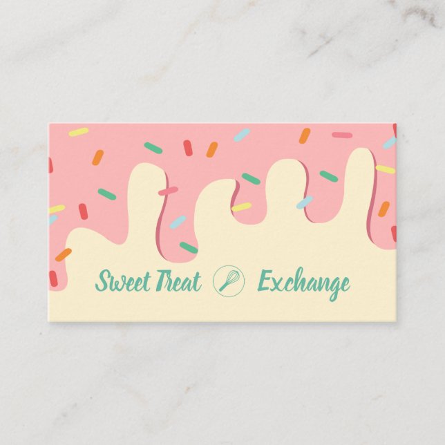 Sweet Style Business Card (Front)