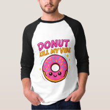 Sweet & Stylish – Cute Donut Graphic T-Shirt