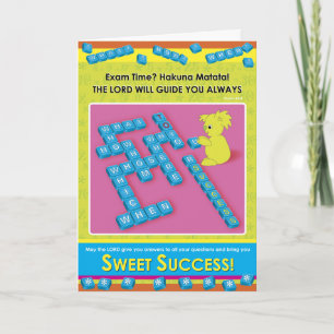 Sweet Success Card