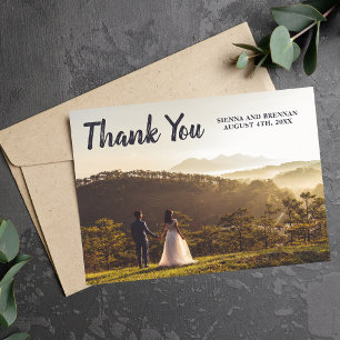 Sweet Succulents Watercolor Soft Mauve Thank You Card