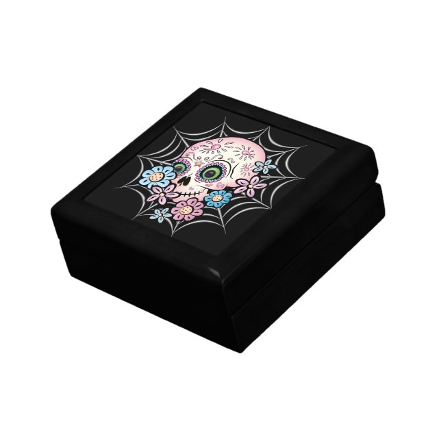 Sweet Sugar Skull Keepsake Box (Side)