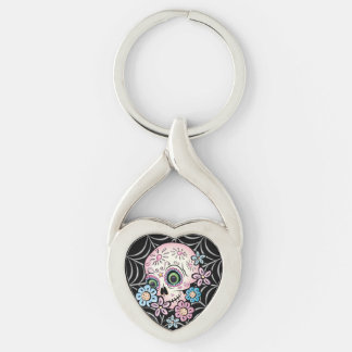 Sweet Sugar Skull Keychain