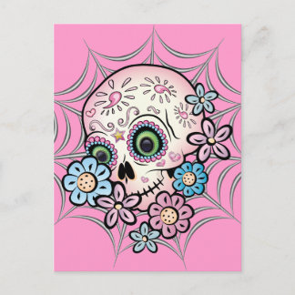 Sweet Sugar Skull Postcard