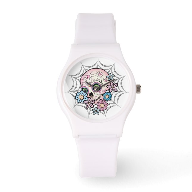 Sweet Sugar Skull Watch (Front)