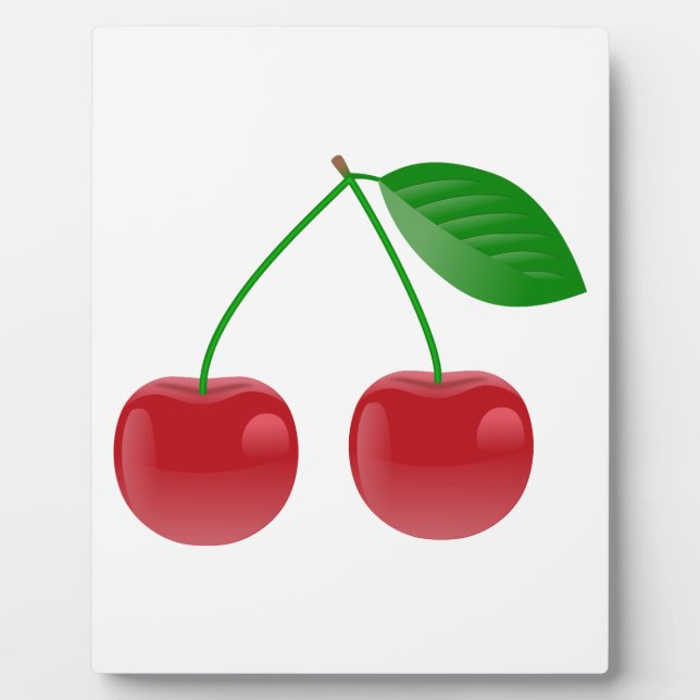 Sweet Summer Cherry Red Plaque (Front)