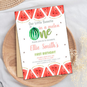 Sweet Summer Girl Party Card