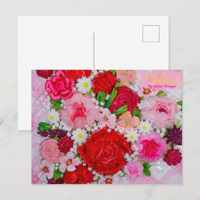 "Sweet Summer Love" Postcard (Front/Back)