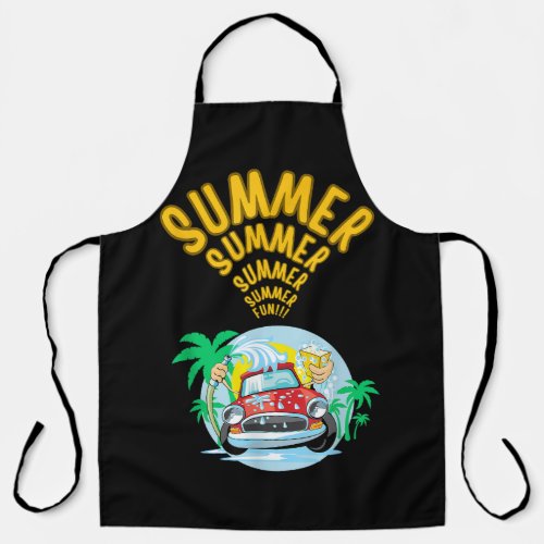 Sweet summer  on off timer free time apron