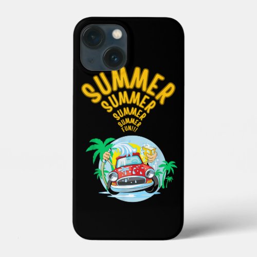 Sweet summer  on off timer free time iPhone 13 mini case