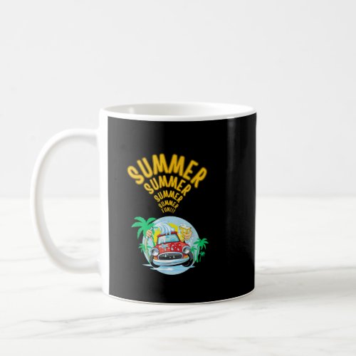 Sweet summer  on off timer free time coffee mug