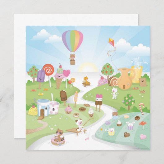 Sweet summer paradise! (Front/Back)