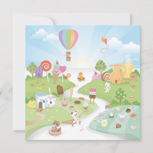 Sweet summer paradise! custom announcements