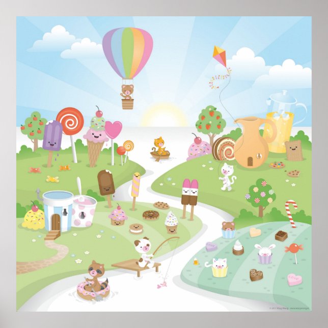 Sweet summer paradise! poster (Front)