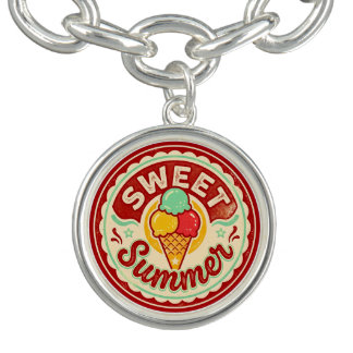 Sweet Summer Retro Ice Cream Bracelet