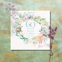 Sweet Summer Roses Garland 60th / 75th Anniversary