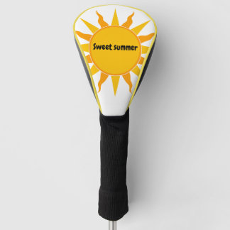 Sweet Summer Sun Graphic Golf Club Head Cover