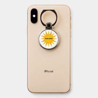 Sweet Summer Sun Graphic Phone Ring Holder