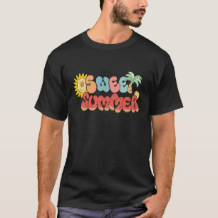 Sweet Summer Sun Shine And Coconut Tree Last Day O T-Shirt