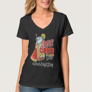 Sweet Summer Time Last Day Of School Lunch Lady Of T-Shirt