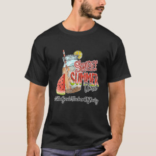 Sweet Summer Time Teacher Off Duty 5th Grade Teac T-Shirt