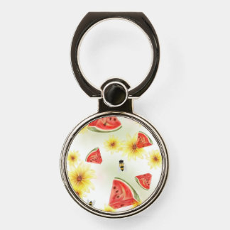 Sweet Summer Vibe: Watermelon, Sunflowers, and Bee Phone Ring Stand
