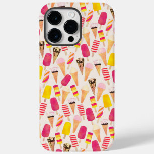 Sweet Summer Watercolor Ice Cream Case-Mate iPhone 14 Pro Max Case