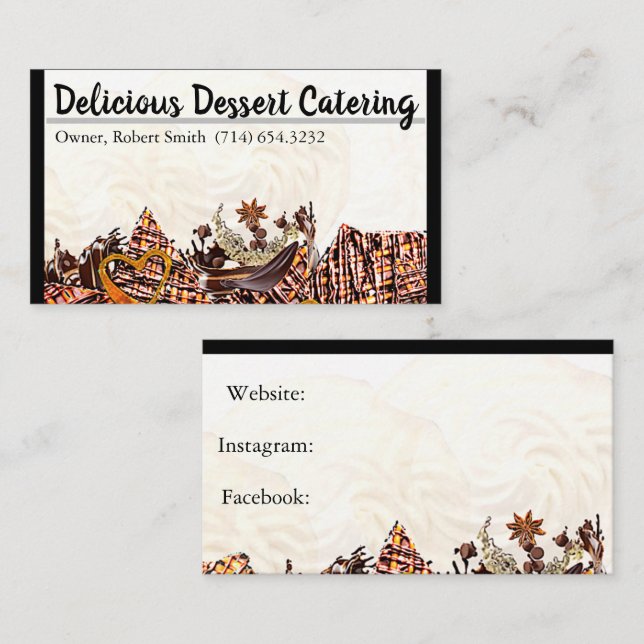 SWEET SUN DAY! :) BUSINESS CARD (Front/Back)