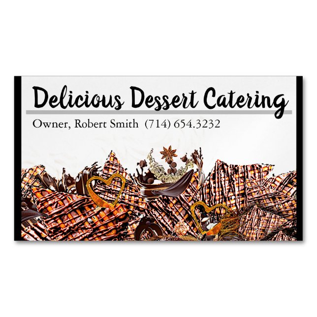 SWEET SUN DAY! :) BUSINESS CARD MAGNET (Front)