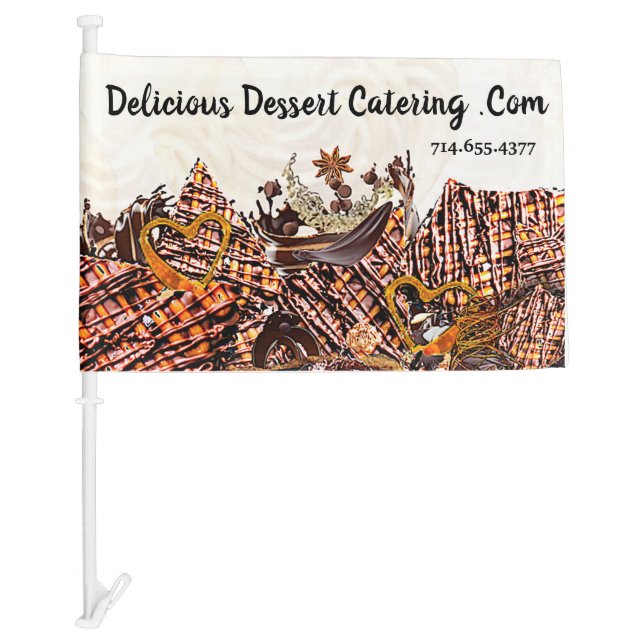 SWEET SUN DAY! :) CAR FLAG (Front)