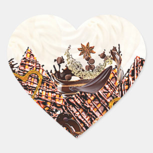 SWEET SUN DAY! :) HEART STICKER