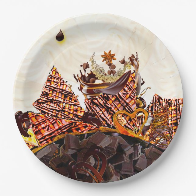 SWEET SUN DAY! :) PAPER PLATES (Front)