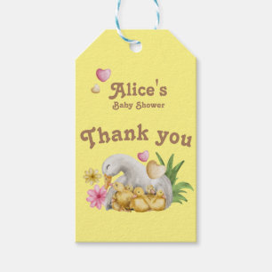Sweet Sunny Mommy & Babies Cute Baby Shower Gift Tags