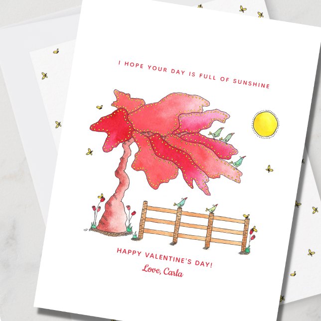Sweet Sunny Valentine Holiday Card (Creator Uploaded)