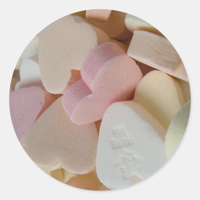 Sweet Sweethearts Classic Round Sticker (Front)