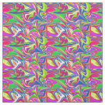 &quot;Sweet Swirls: The Bubblegum Marble Delight&quot; Fabric