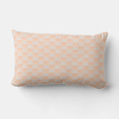 Sweet Tabby Cat with Orange Pattern Pillow (Back)