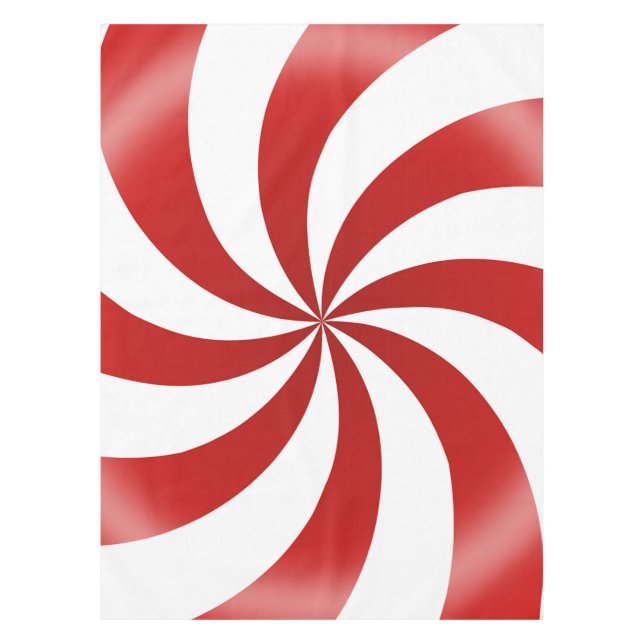Sweet Tablecloth Peppermint Candy  (Front)