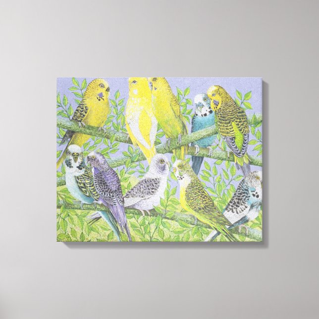 Sweet Talking Canvas Print (Front)