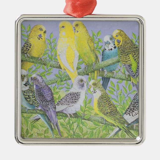 Sweet Talking Metal Ornament (Front)